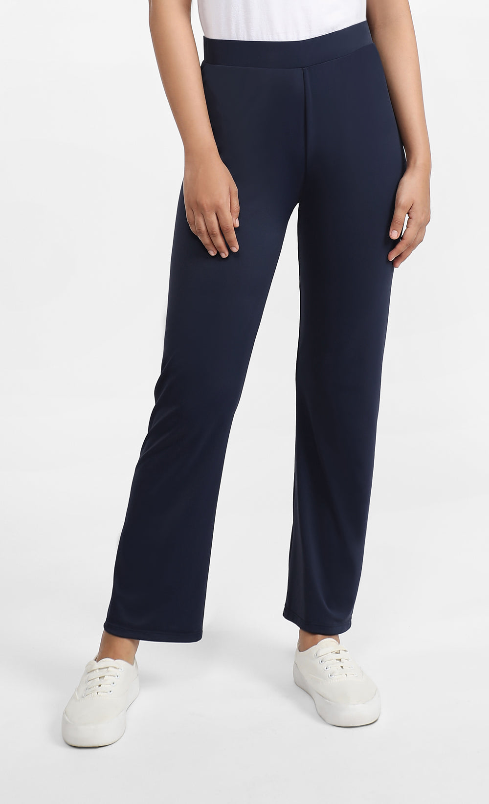 Regular Fit Yoga Pants in Navy Blue – LILIT. Store