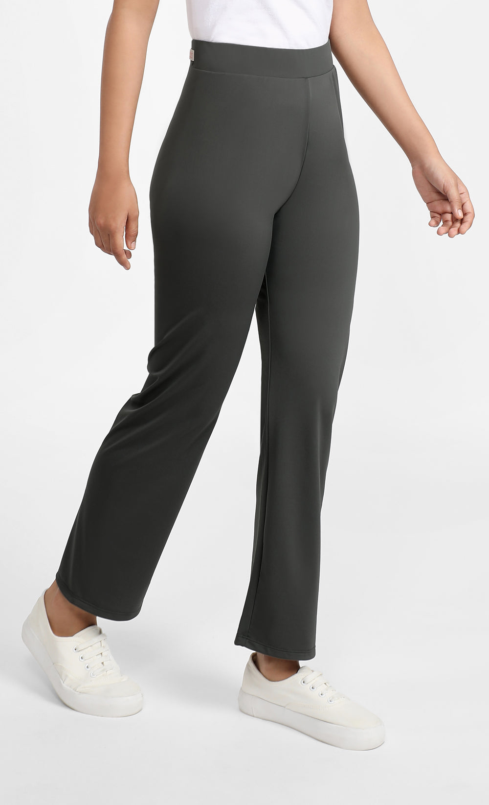 Regular Fit Yoga Pants in Iron Grey – LILIT. Store