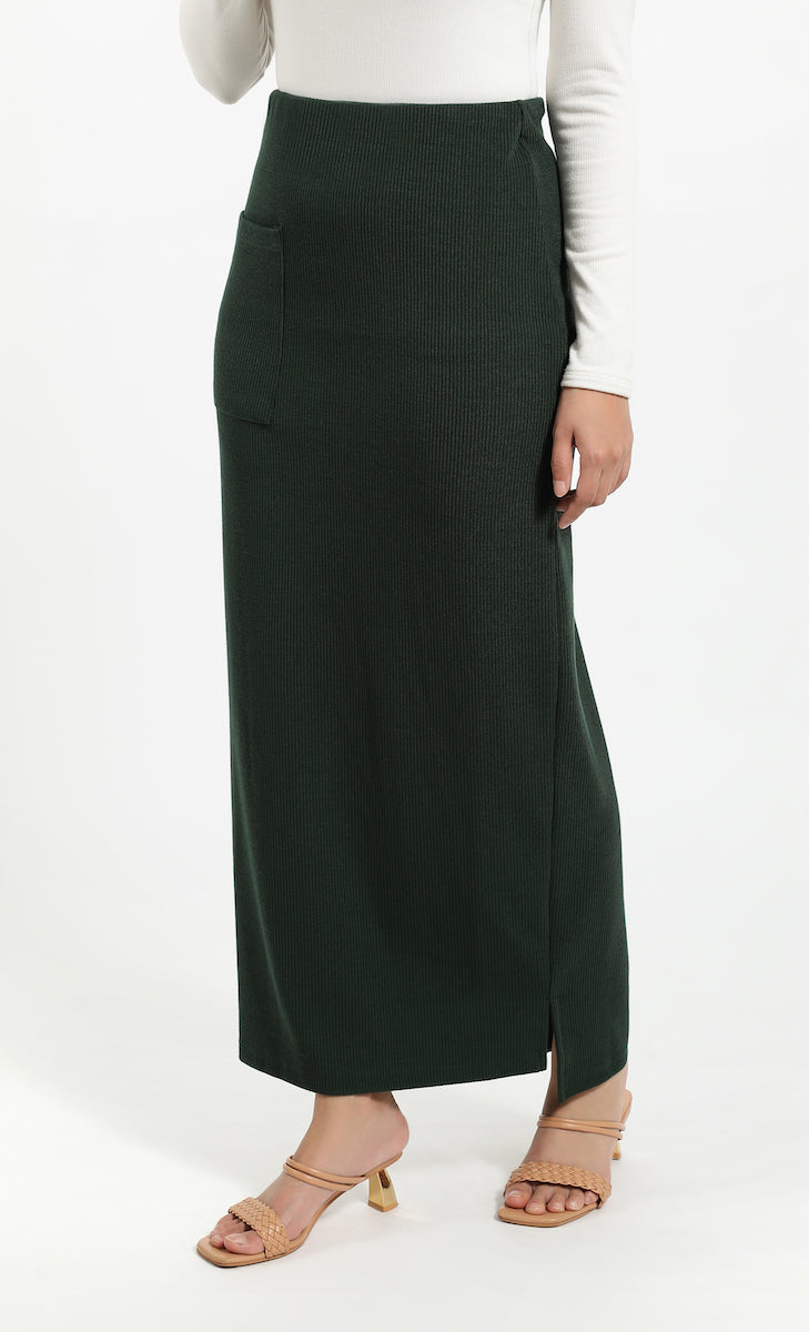 Green pencil skirt 5xl discount