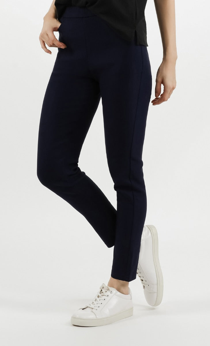 Stretch Jeggings in Navy Blue – LILIT. Store