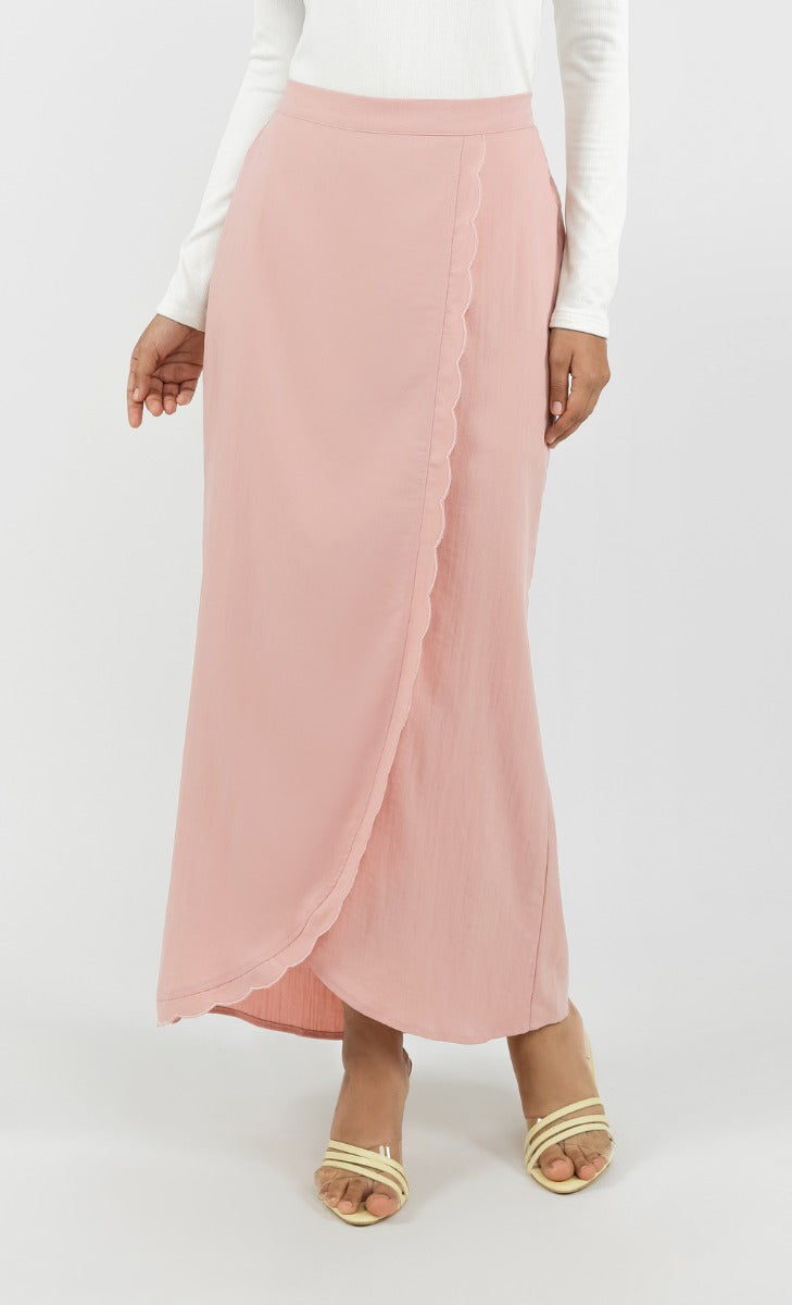 Dusty sales pink skirt
