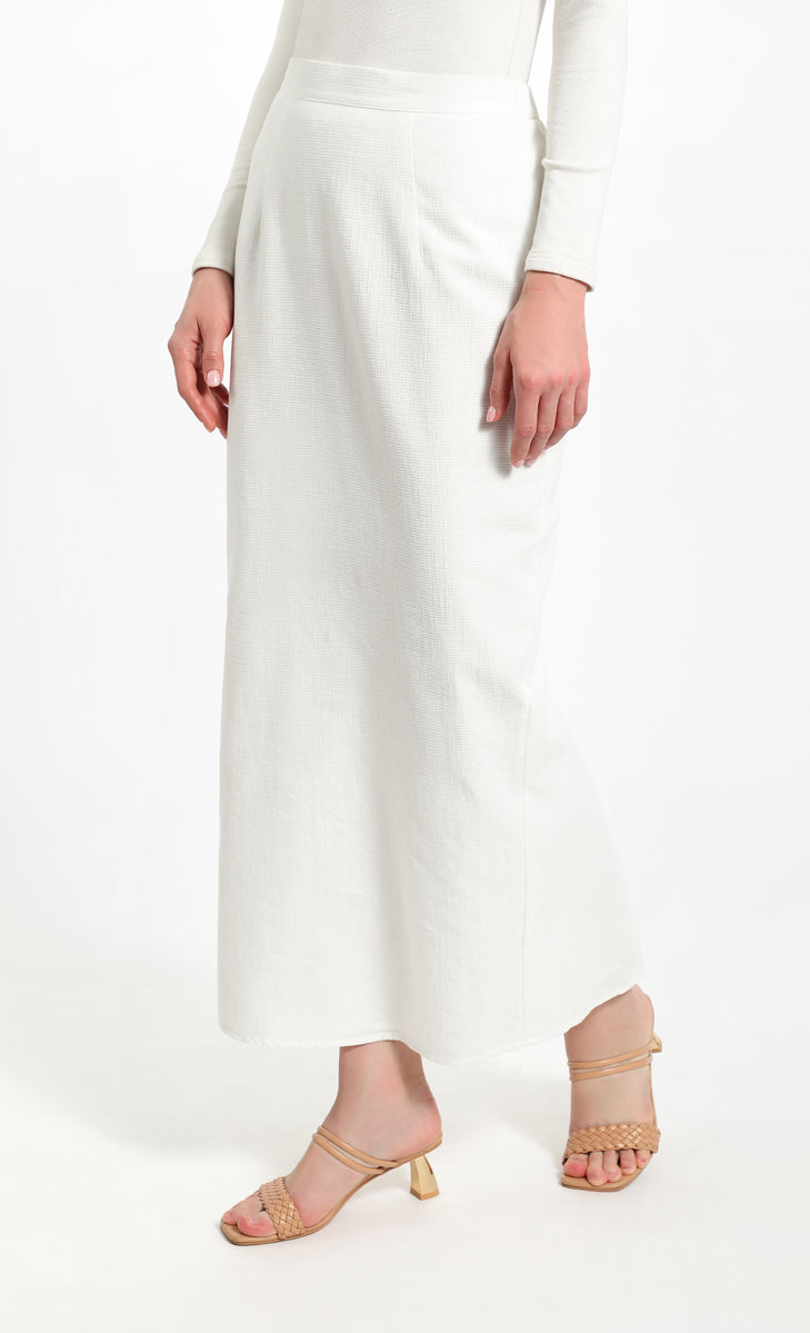 Zaleha Skirt in White