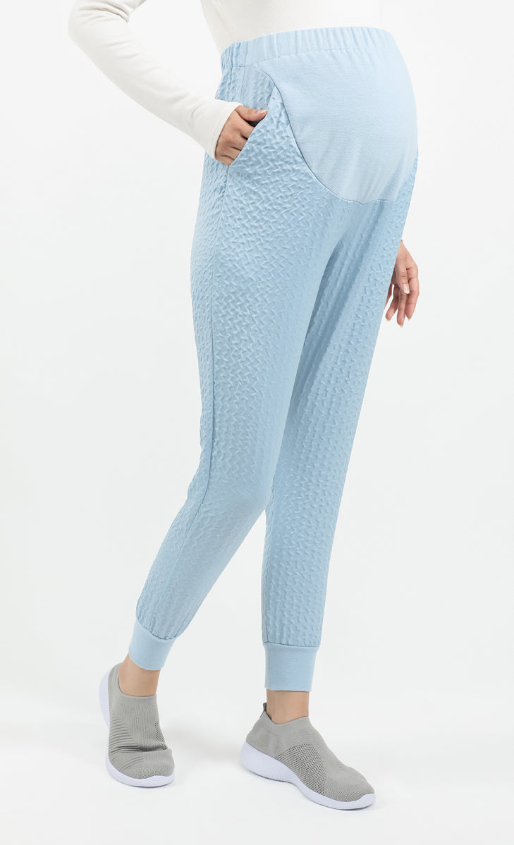 MAMA Jogger Pants in Blue
